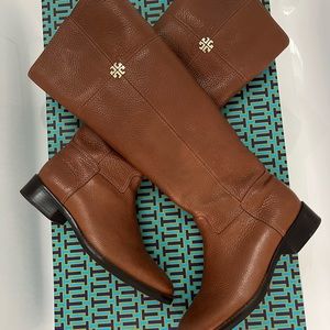 Tory burch “Jolie” riding boots. Like new condition. Worn only once.